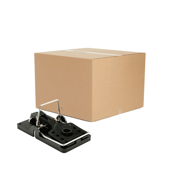 Big Snap-E Rat Trap - Rapid Response Snap Bar Travels 1/2 the Distance - 6 Rat Traps by Kness