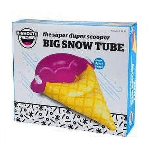 Big Snow Tube Ice Cream Cone