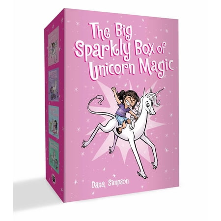 The Big Sparkly Box of Unicorn Magic: Phoebe and Her Unicorn Box Set Volume 1-4 (Paperback)