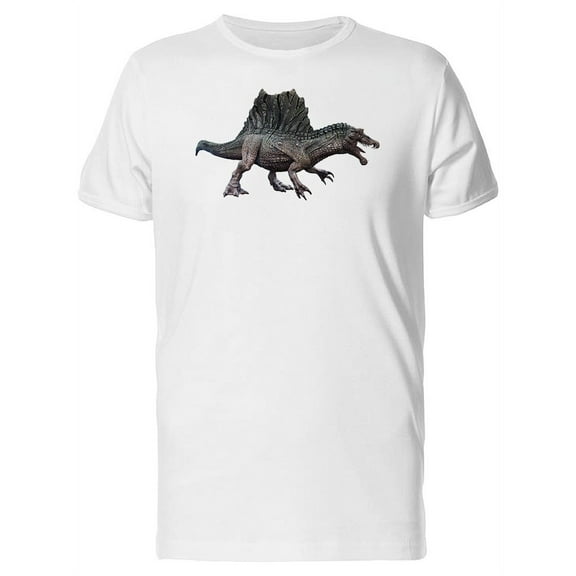 Big Spinosaurus Illustration T-Shirt Men -Image by Shutterstock, Male Small
