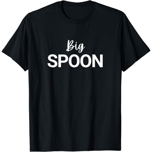 Big Spoon Couple Matching Pajamas T-Shirt