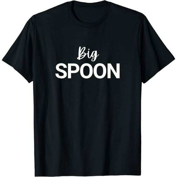 Big Spoon Couple Matching Pajamas T-Shirt