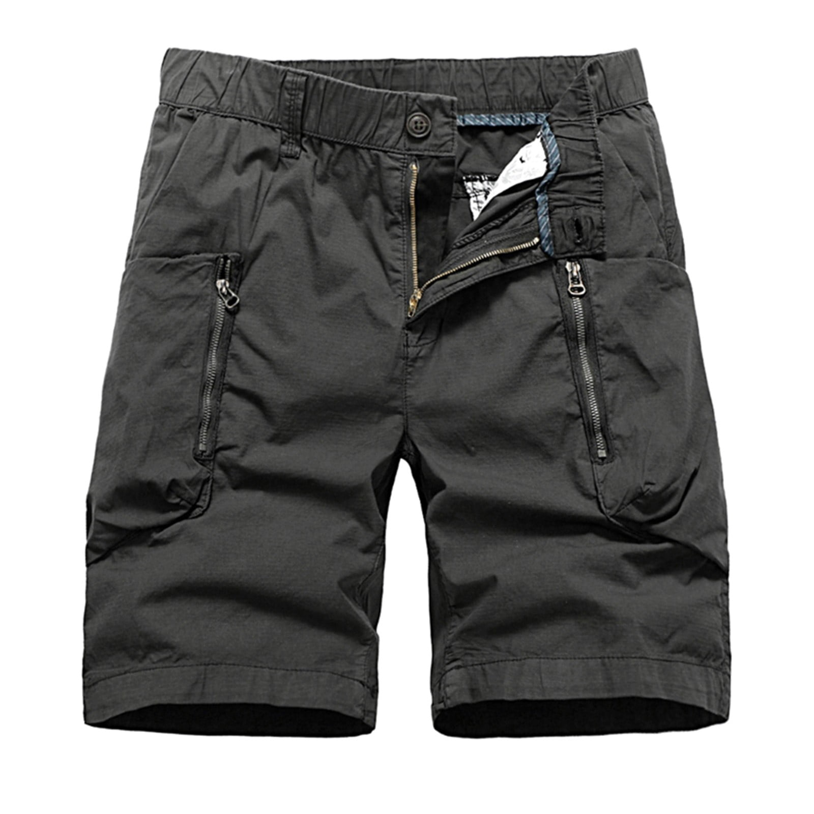 Big Spring Sale， Men's Sports Quarter Pants Breathable Elastic Shorts