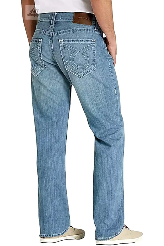 Eastman Vintage Jean Mid Rise Relaxed Straight Leg Omega Pocket 40 x 31