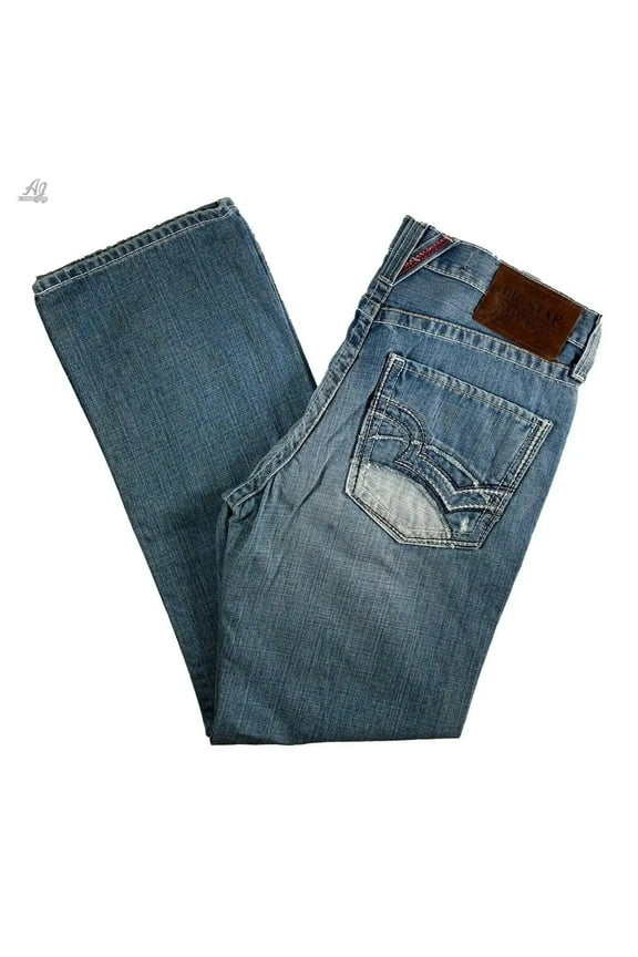 Vintage Jeans Mid Rise Union Straight Leg Distressed 30 31 32 33 36 38