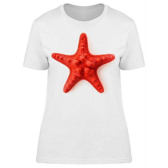 Big Starfish In The Center T-Shirt Women -Image by Shutterstock, Female Large
