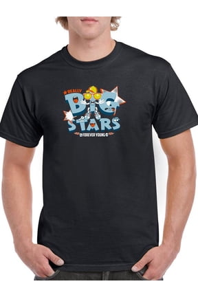 Big Stars Forever Young T-Shirt Men -Image by Shutterstock, Male XX-Large