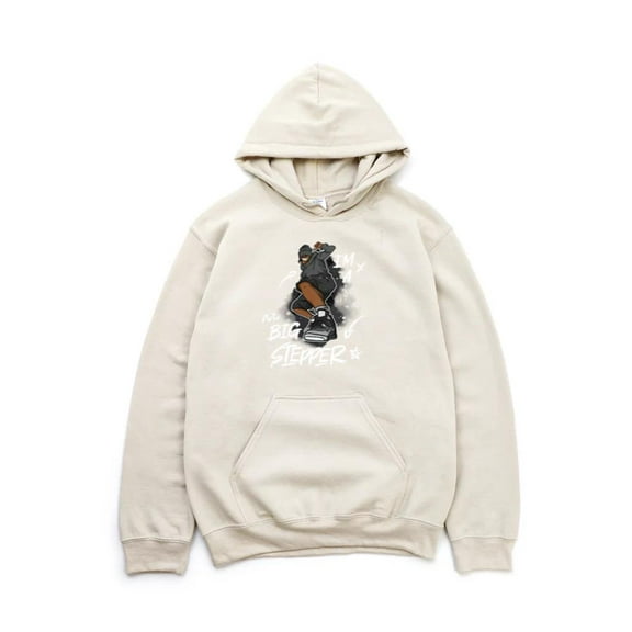 Big Stepper Fear 4s Match Streetwear Inspired Graphic Style Hoodie, for men & women, up to size 5XL