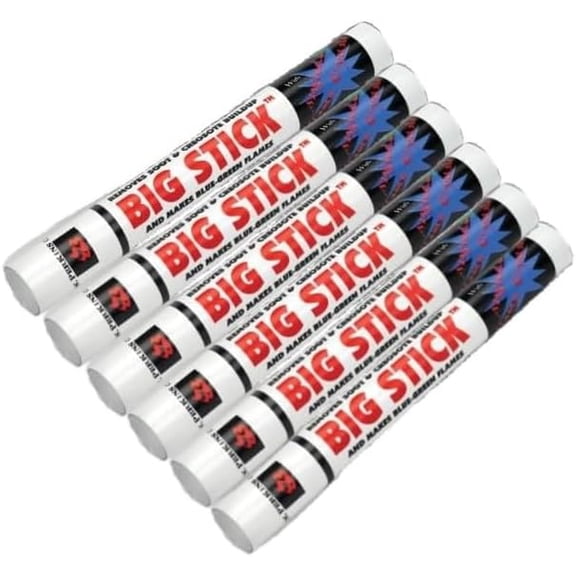 Big Stick Kwik-Shot Soot Stopper and Creosote Remover - 6 Pack