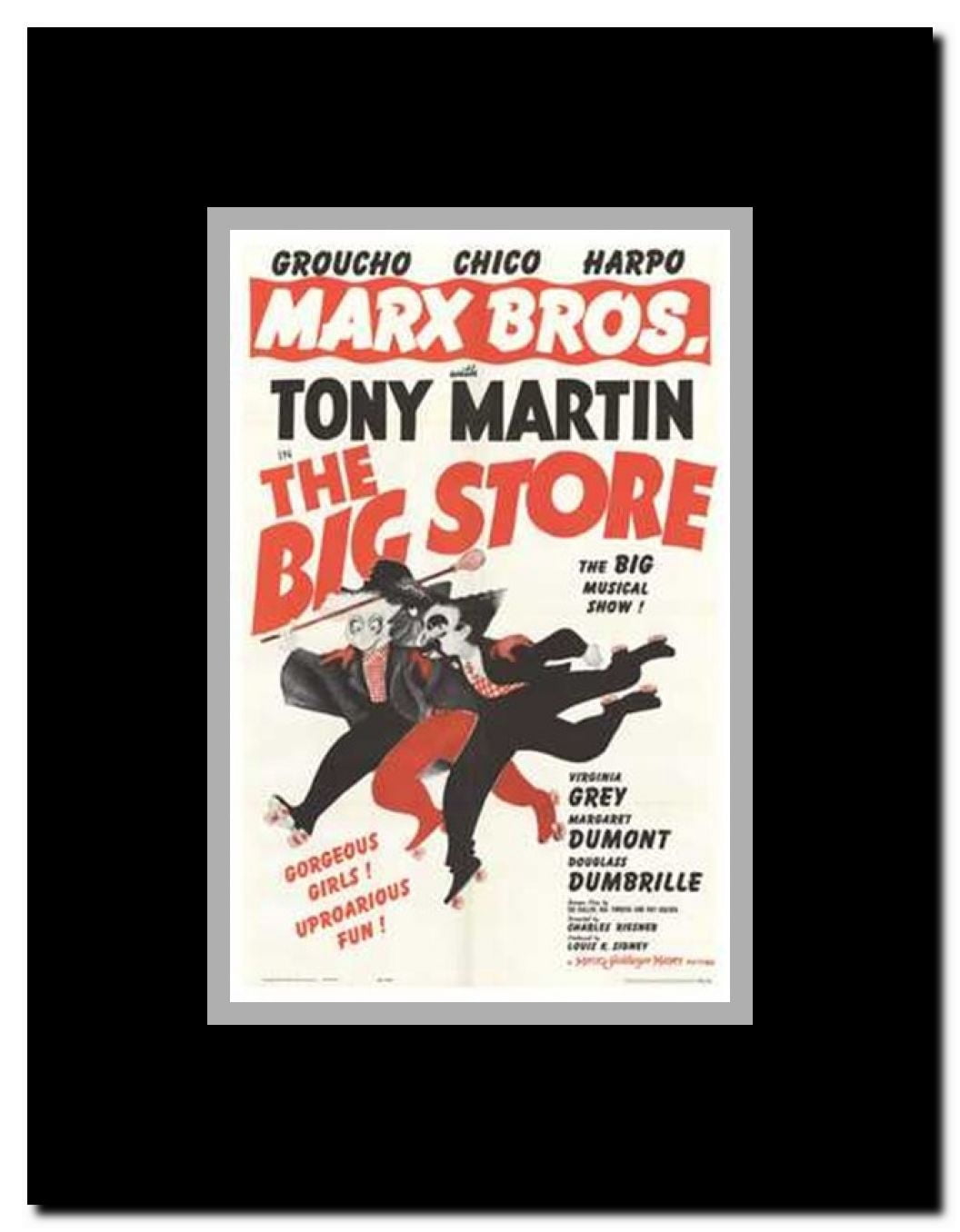 Big Store Framed Movie Poster