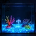 thumbnail image 1 of Big Summer Saving! BUTASY 1000 Pcs Aquarium Sand, 3-5mm Glow in The Dark Fish Tank Sand, Decorative Glowing Rocks for Fish Tank and Fairy Garden Home Decor(Purple), 1 of 6