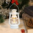 thumbnail image 1 of Big Summer Saving! BUTASY LED Oil Lantern for Indoor Use, Warm Light Lantern Lamp Battery Operated, Plastic Hanging Lanterns for Christmas Halloween Holiday Party Decorations(White), 1 of 6
