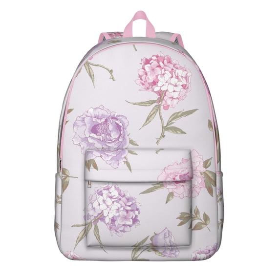 Big Sunflower Flowers Print Backpack for School College Work, Roomy Bookbag with Laptop Compartment, Durable Unisex Daypack for Daily Commute and Travel, Impressive Gift for Students Professionals