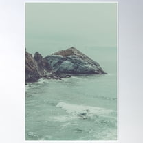 Big Sur 6119 Poster Wall Art, Modern Wall Decor For Living Room Bedroom, 24x36 UNFRAMED