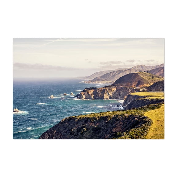 Big Sur Dreaming - California Photography Coast Ocean Landscape Scenic Nature Beach Travel Poster Unframed Wall Art Print 4 x 6 inches