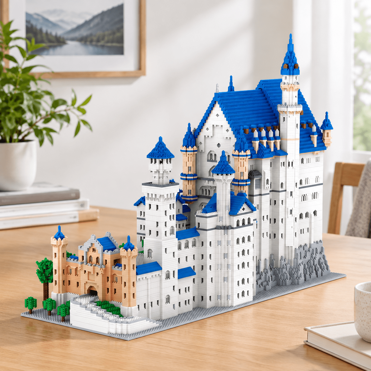 Big Swan Stone Castle Blocks 10000-Piece Interlocking Building Set ...