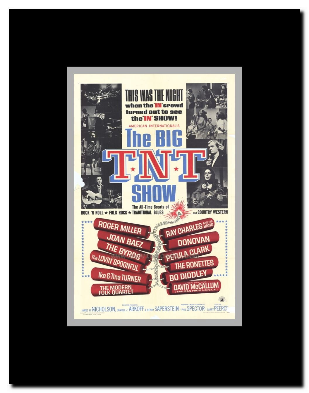 Big TNT Show Framed Movie Poster