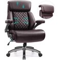 Big and Tall 500lbs Office Chair,Heavy Duty Large PU Leather Executive