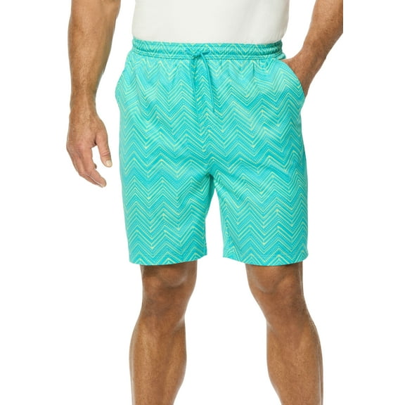 KingSize Men's Big & Tall 8" Swim Trunks With Super Stretch Liner