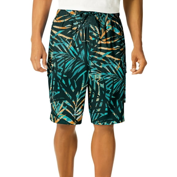 KingSize Men's Big & Tall 8" Flex Cargo Swim Trunks