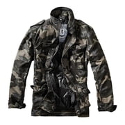 BRANDIT INDIVIDUAL WEAR Adult Male M65 Classic Field Jacket, Color Dark Camo, Size 3XL