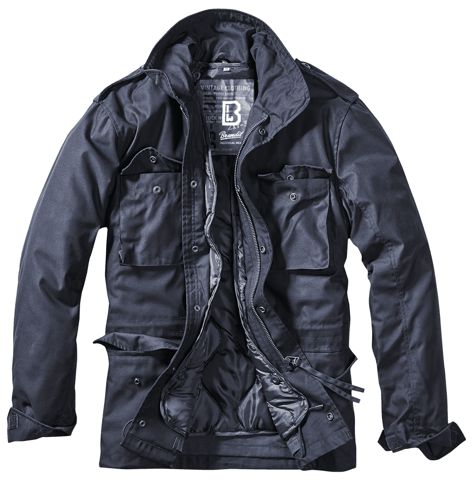 Big &amp; Tall Brandit M65 Classic Field Jacket (Navy Blue 4XL) - Outdoors ...