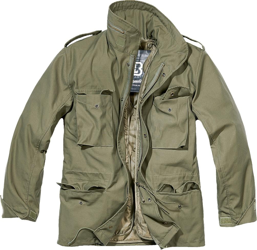 Big & Tall Brandit M65 Classic Field Jacket (Olive / Army Green