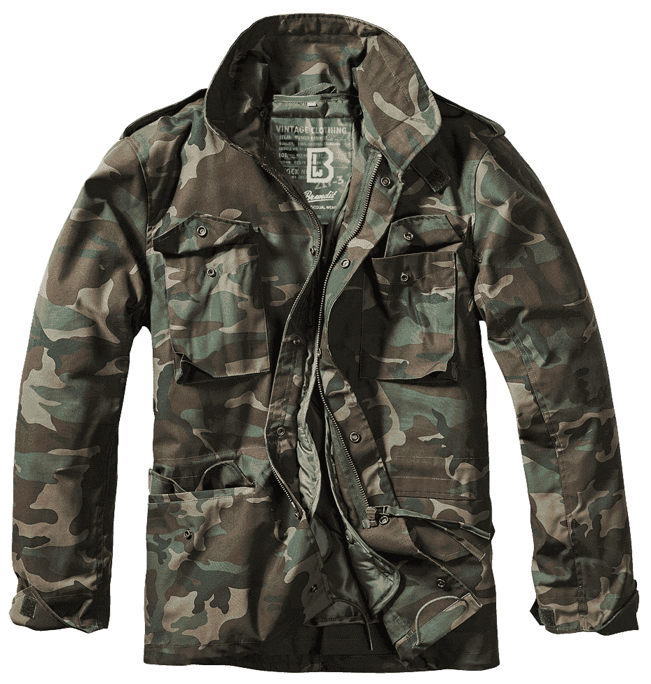 Big & Tall Brandit M65 Classic Field Jacket (Dark Camo 3XL
