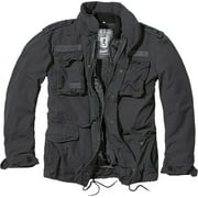 Big & Tall Brandit M65 Premium Field Jacket Black 4XL - Outdoors Military Jacket