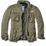 Big & Tall Brandit M65 Premium Field Jacket Olive / Army Green 4XL - Outdoors Military Jacket