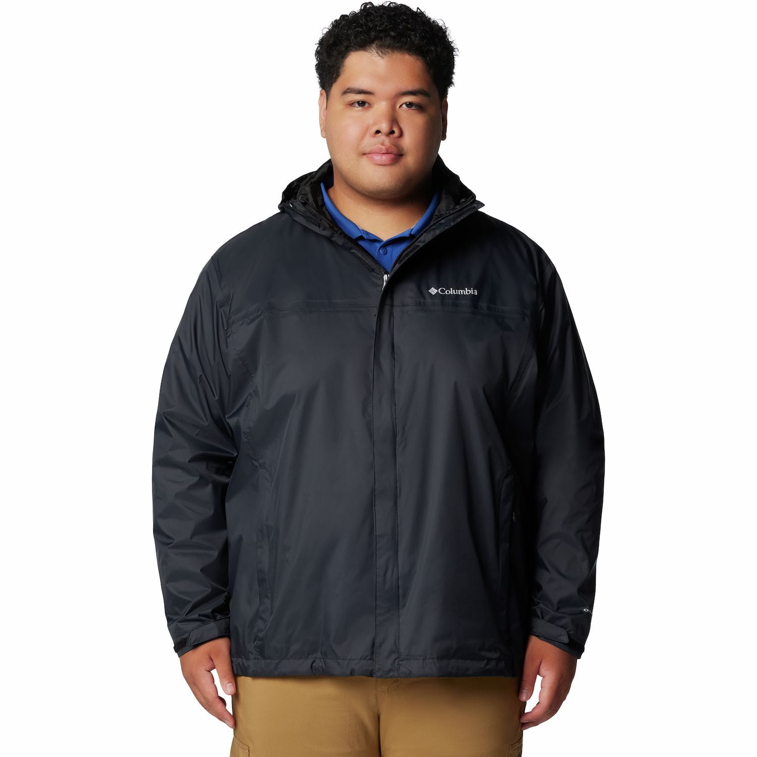 Big & Tall Columbia Watertight II Omni-Tech Hooded Packable Jacket