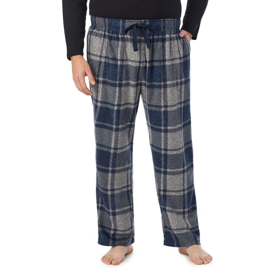 Big & Tall Cuddl Duds® Fleece Pajama Pant Color: Blue Buffalo Size: 3XL TALL