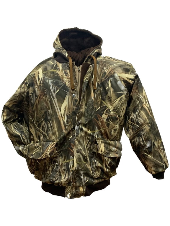 Big Tall DRT Wet Land Camo Hunters Pro Jacket