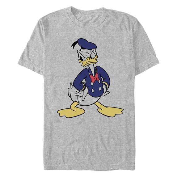 Men's Mickey & Friends Donald Duck Grumpy Swagger  Graphic T-Shirt
