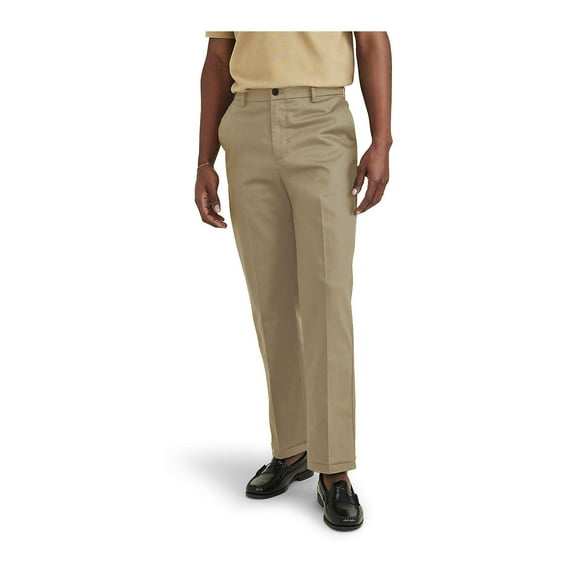 Big & Tall Dockers® Signature Straight-Fit Stain Defender Pants Color: New British Khaki Size: 40X36