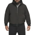 thumbnail image 1 of Big & Tall Dockers® Softshell Sherpa Lined Bomber jacket Color: Black Size: 3XL TALL, 1 of 4