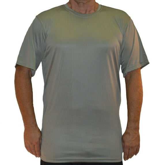 Big & Tall - Dri-Wizeâ„¢ Birdseye Mesh - Crewneck Shirt - Short Sleeve