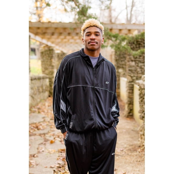 Big & Tall - Dri-Wizeâ„¢ Smooth Finish - Jog Suit Jacket - duo tone