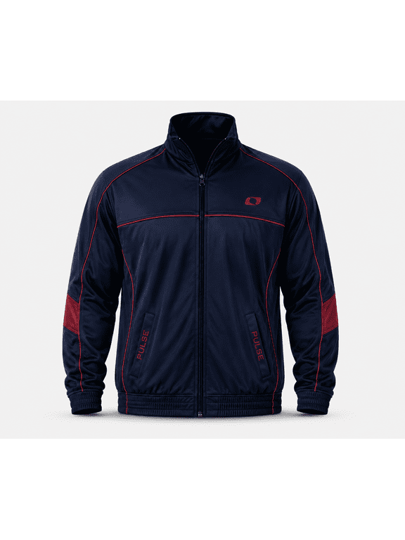 Big & Tall - Dri-Wize Smooth Finish - Jog Suit Jacket - duo tone