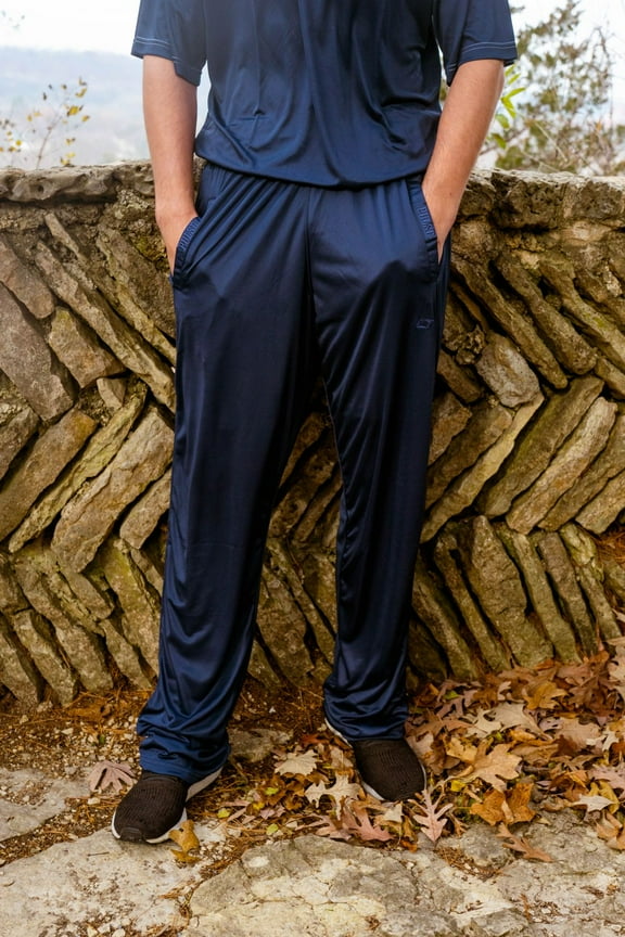 Big & Tall - Dri-Wizeâ„¢ Smooth Finish - Open Bottom Pant - (Tall Man Cut - 38" length)