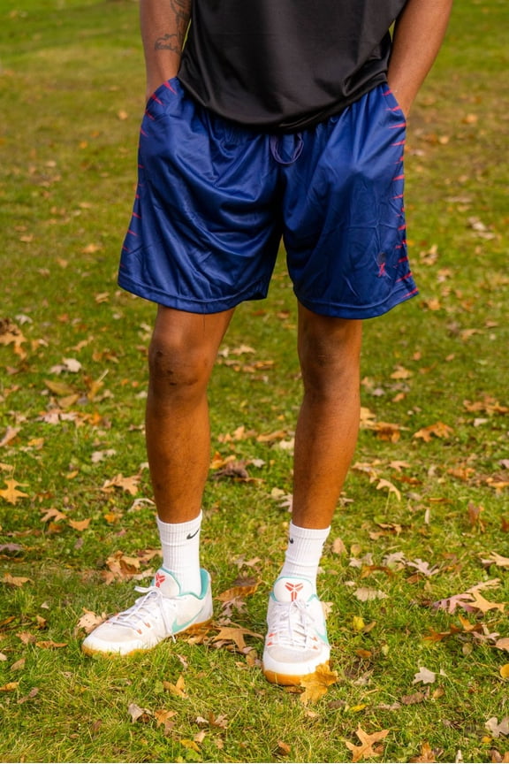 Big & Tall - Dri-Wizeâ„¢ - Smooth Finish - Shorts - horizontal striped