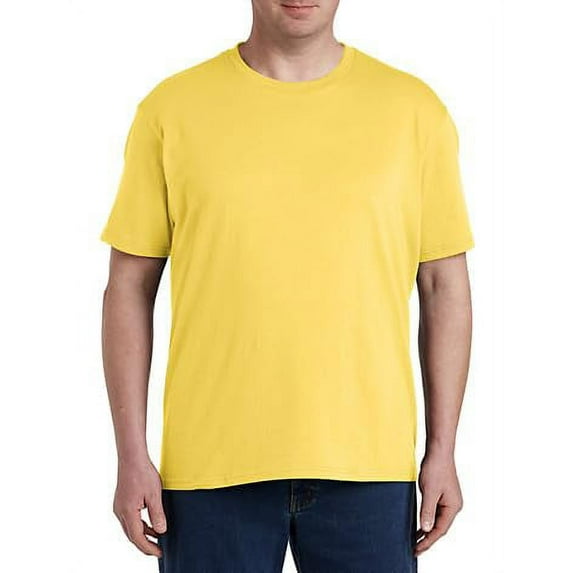 Big + Tall Essentials 2-pk Tees Yellow 5XL