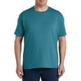 thumbnail image 1 of Big + Tall Essentials by DXL Men's Big and Tall 2-pk Tees Teal 5XLT, 1 of 5