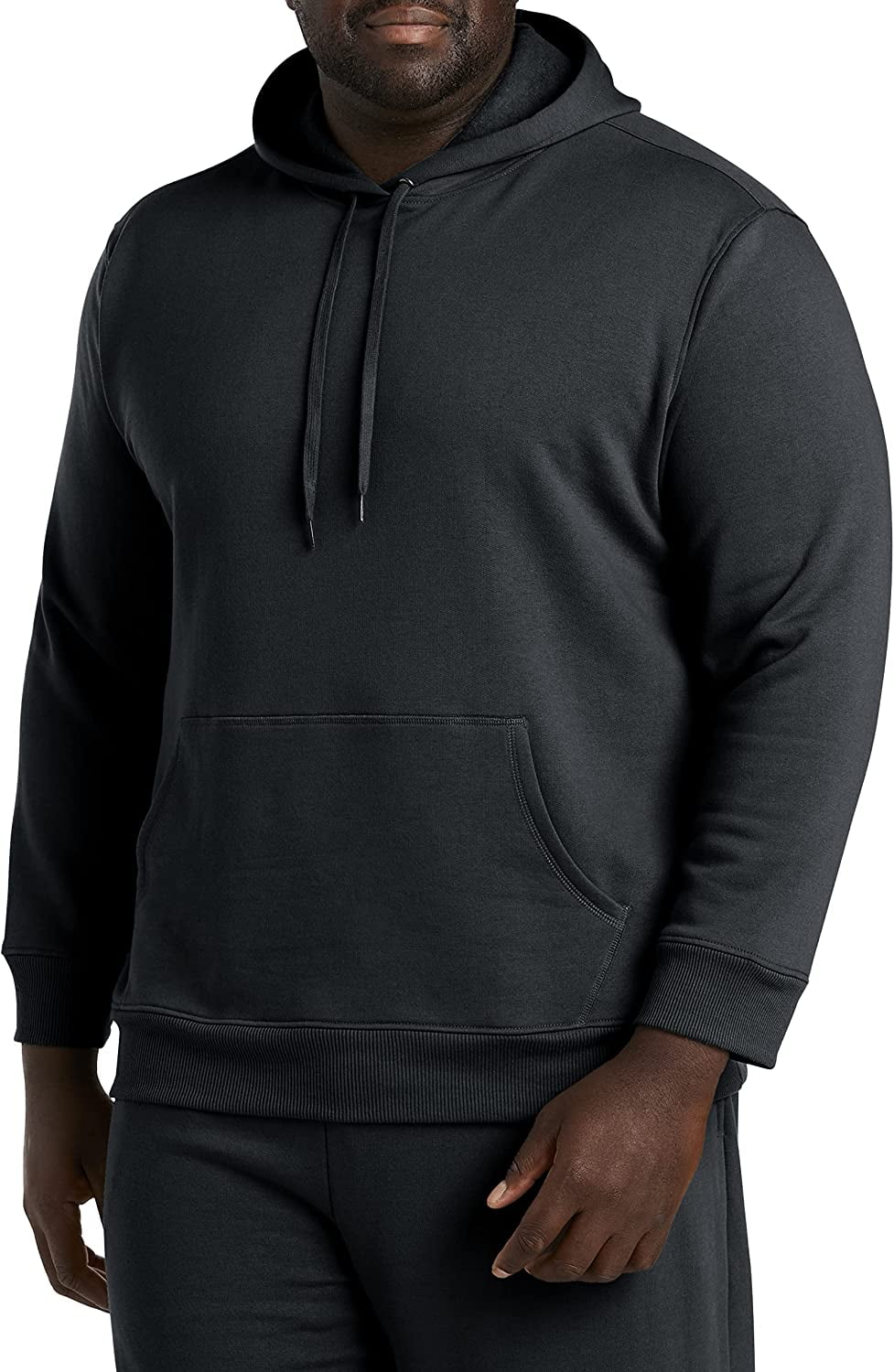 4xlt black hoodie top