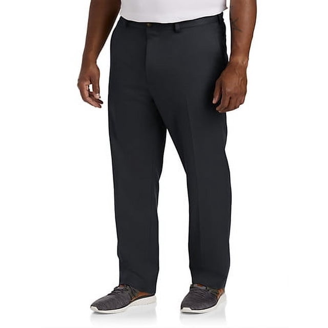 DXL Men's Essentials Big and Tall Microfiber Dress Pants, Versatile
