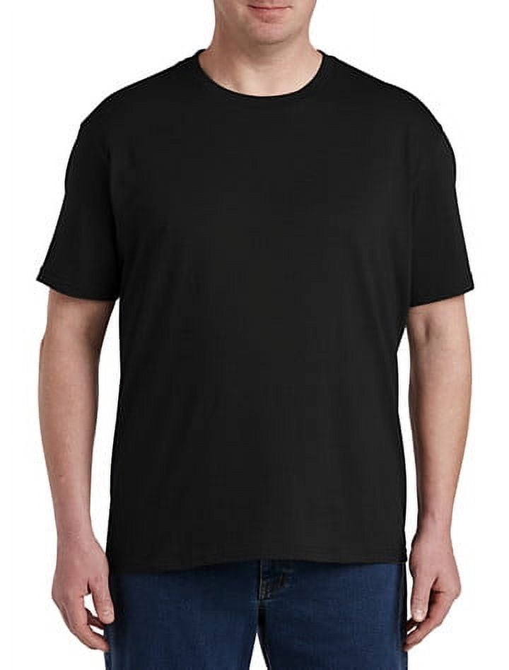 DXL Essentials Big &amp; Tall Men's Extra Large Tagless Short-Sleeve ...