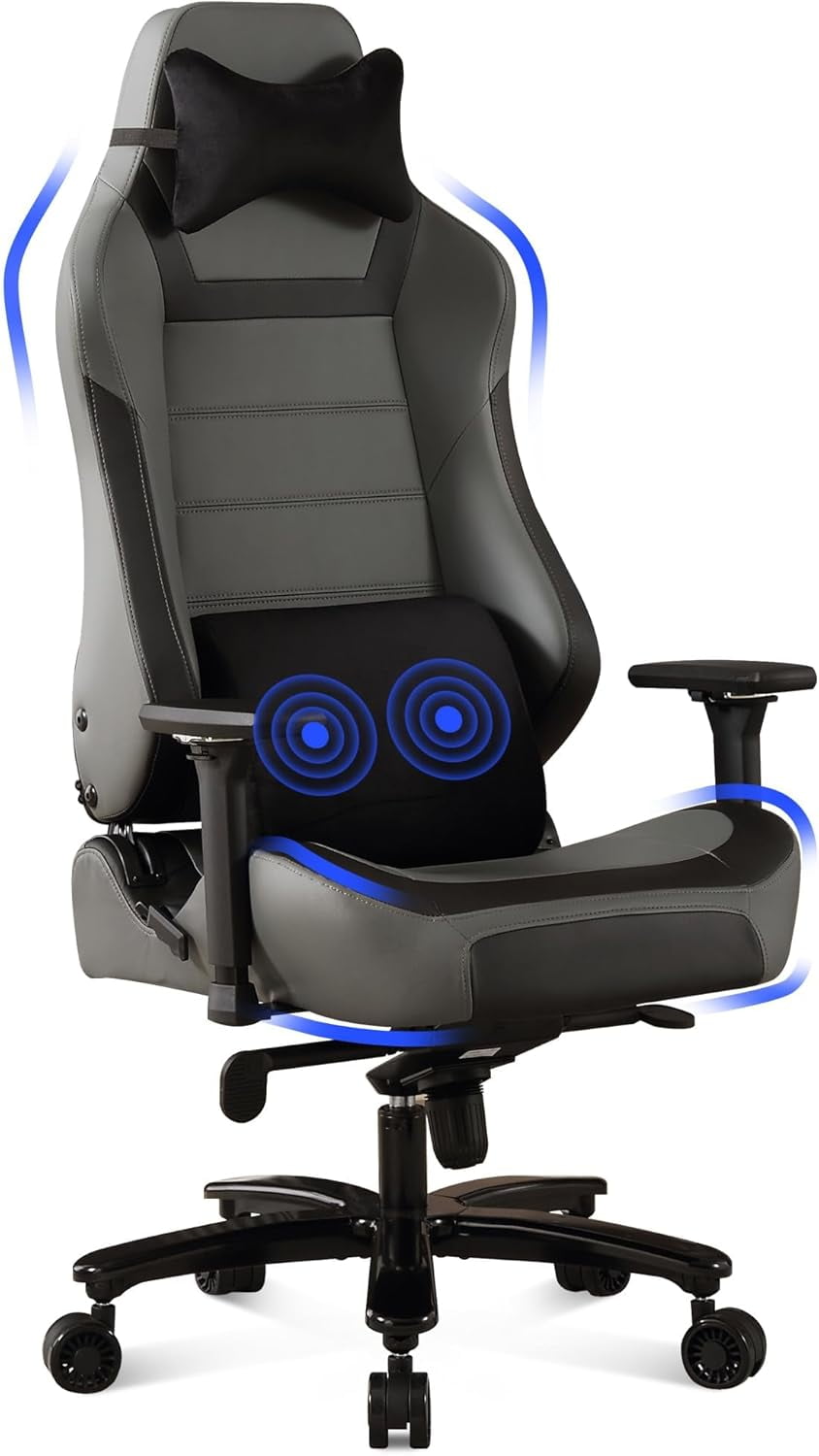 Fantasylab Big And Tall Gaming Chair 500 Lbs Wide Office Chair - Main Image