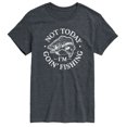 thumbnail image 1 of Instant Message - Not Today Goin Fishing - Men's Short Sleeve Graphic T-Shirt, 1 of 5