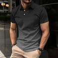 thumbnail image 1 of Big & Tall Golf Shirts for Men Plus Size S-4X Short Sleeve Button Collared Tees Tops Mens Casual Gradient Printed Pullover Athletic Workout T-Shirts, 1 of 6