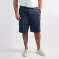 thumbnail image 1 of Big & Tall Haggar® Men's Cotton Cargo Short Color: Mood Indigo Size: 44, 1 of 4